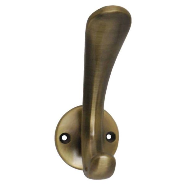 Patère courbe Bronze