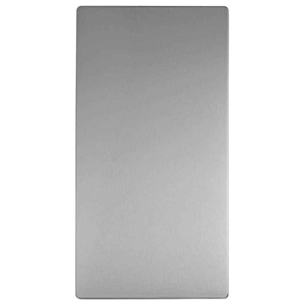 Plaque de poussée rectangulaire ANTI-TRACES