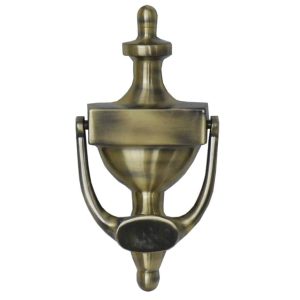 Heurtoir Victorien C - laiton-patine