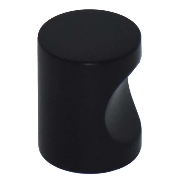 Bouton à encoche Noir